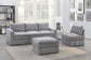 Granite 5-Piece Modular Sectional Set — Poundex configuration 465, image 1