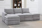 Granite 5-Piece Modular Sectional Set — Poundex configuration 467, image 1