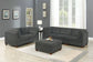 Gray 6-Piece Modular Sectional Set — Poundex configuration 830, image 1