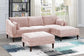 Blush 5-Piece Modular Sectional Set — Poundex configuration 837, image 1