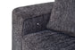 Dark Gray 2-Piece Stationary Sofa & Loveseat Set — Poundex F7496, authentic image 10