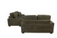 Forest Green 2-Piece Stationary Sofa & Loveseat Set — Poundex F8393, authentic image 11