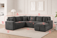 Ryder Floray Dark Grey sectional detail