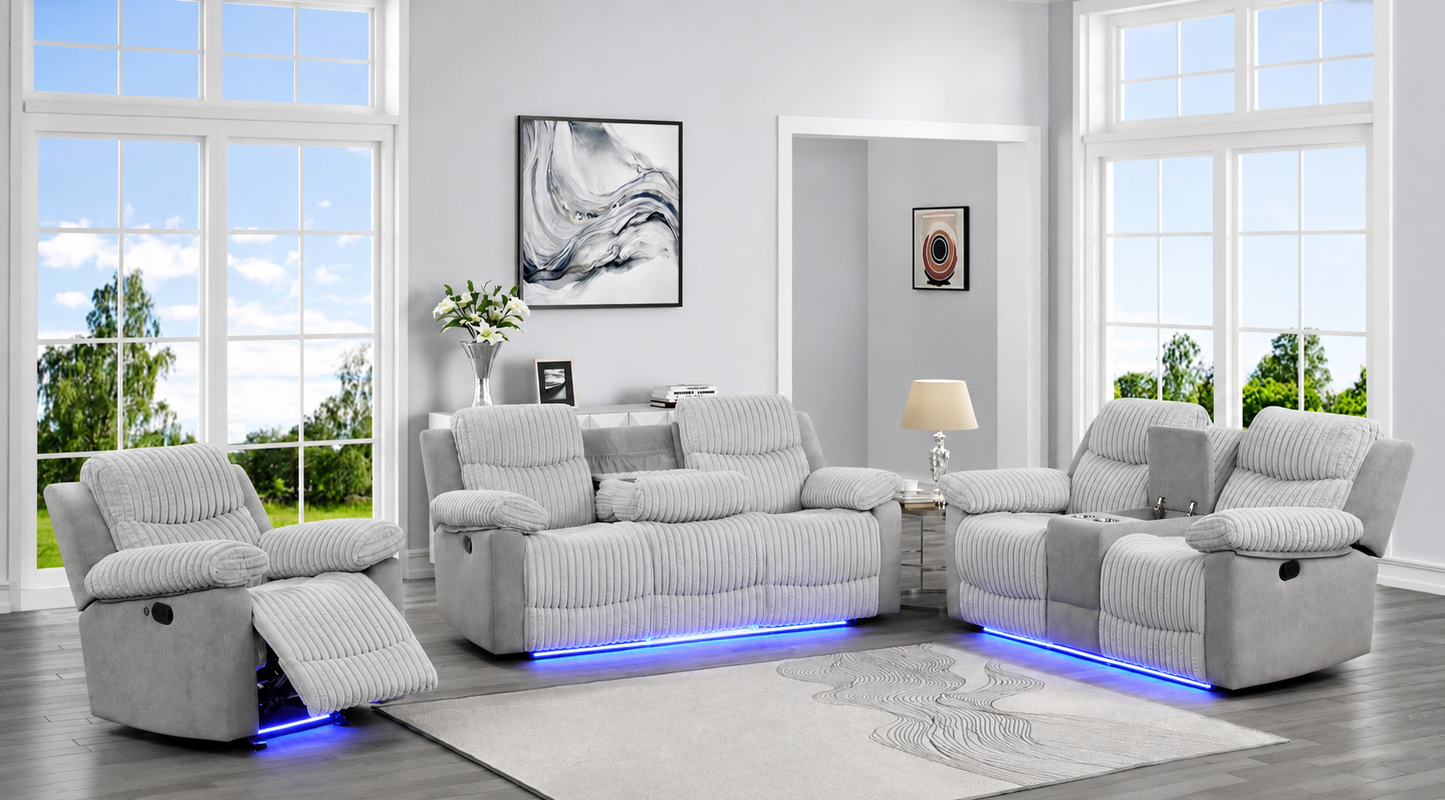 Sol manual reclining set feature view