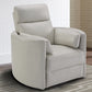 RADIUS - FLORENCE IVORY - POWERED BY FREEMOTION POWER CORDLESS SWIVEL GLIDER RECLINER