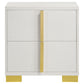 Marceline 2-drawer Nightstand White