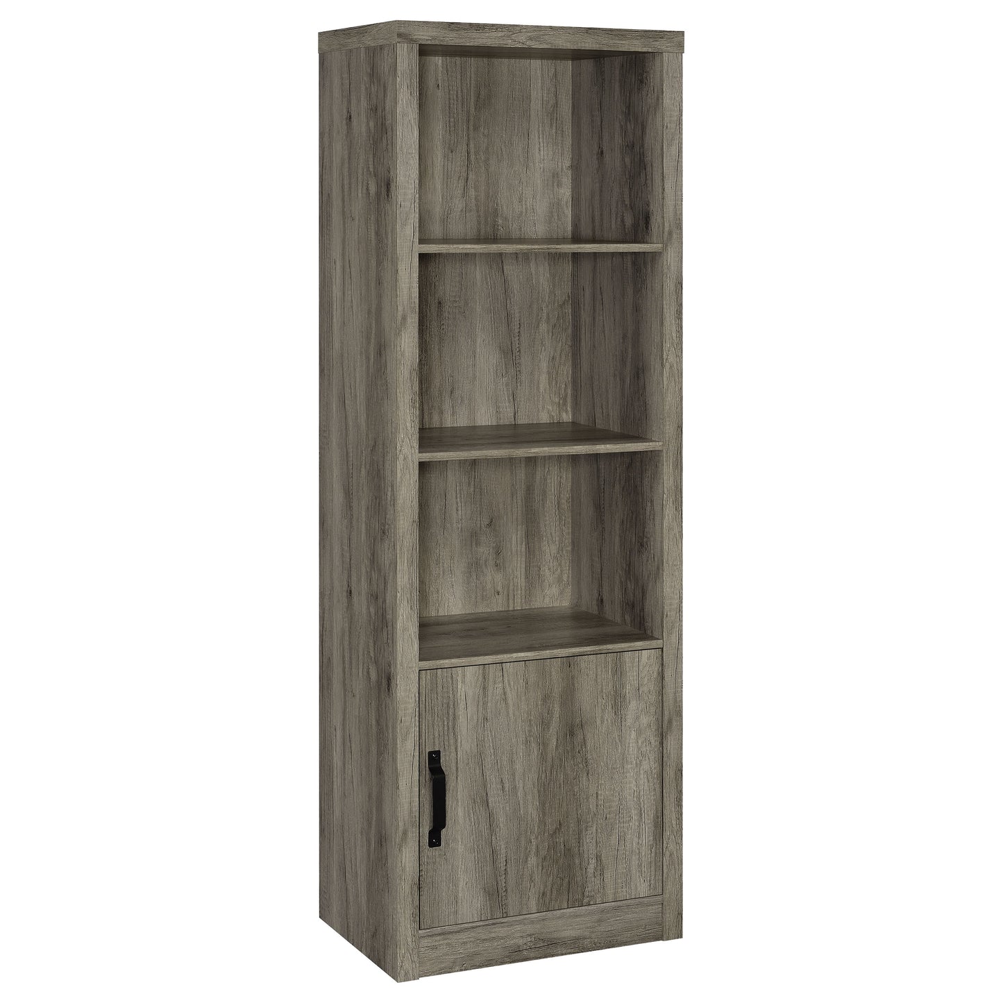Burke 3-piece 59-inch TV Entertainment Center Grey Driftwood