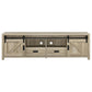 Madra 2-door Engineered Wood 79-inch TV Stand Distressed Pine