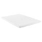 Cascade 3-inch Twin XL Cool Memory Foam Mattress Topper