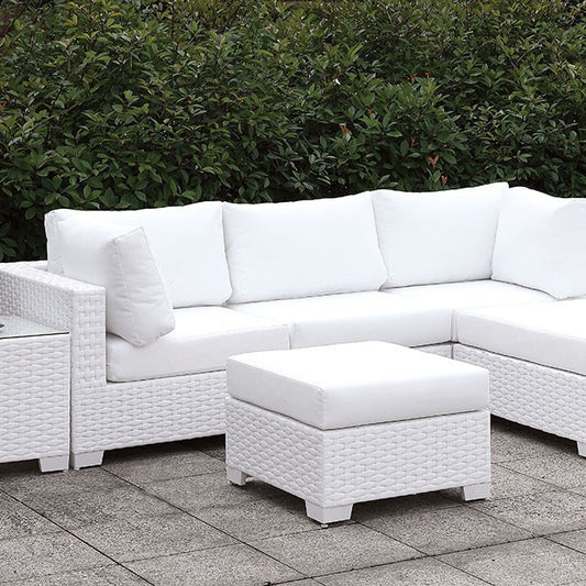Somani - SMALL L-Sectional W/ RIGHT Chaise + Ottoman
