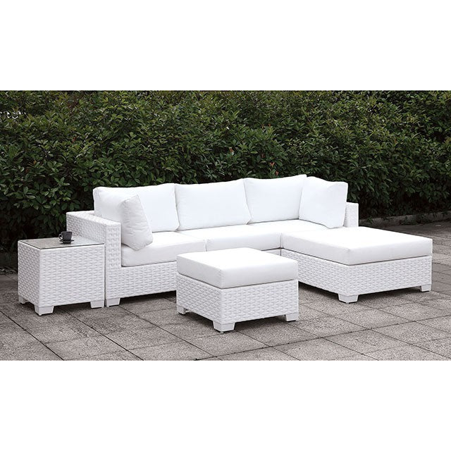 Somani - Small L-Sectional W/ RIGHT Chaise + Ottoman