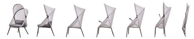 Alverta - Foldable Chair (2/Ctn)