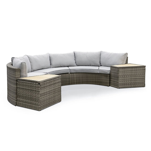 Barbuda - 6 Pc. Sectional Sofa w/ 2 End Tables