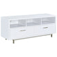 Casey 2-drawer Engineered Wood 60-inch TV Stand White