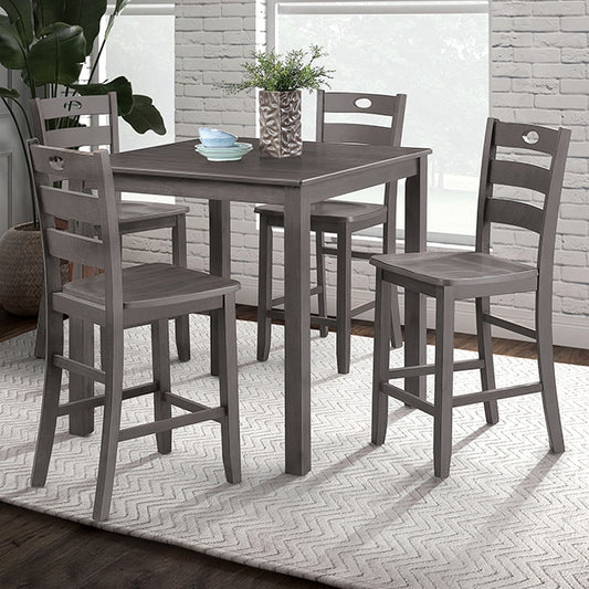 Lubbock - 6 Pc. Counter Ht. Table Set