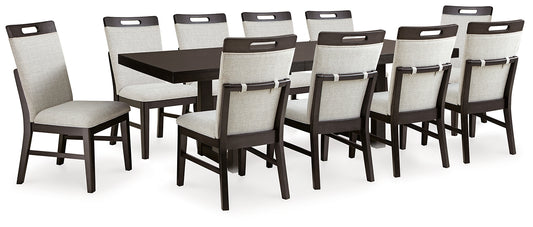 Neymorton Dining Table and 10 Chairs