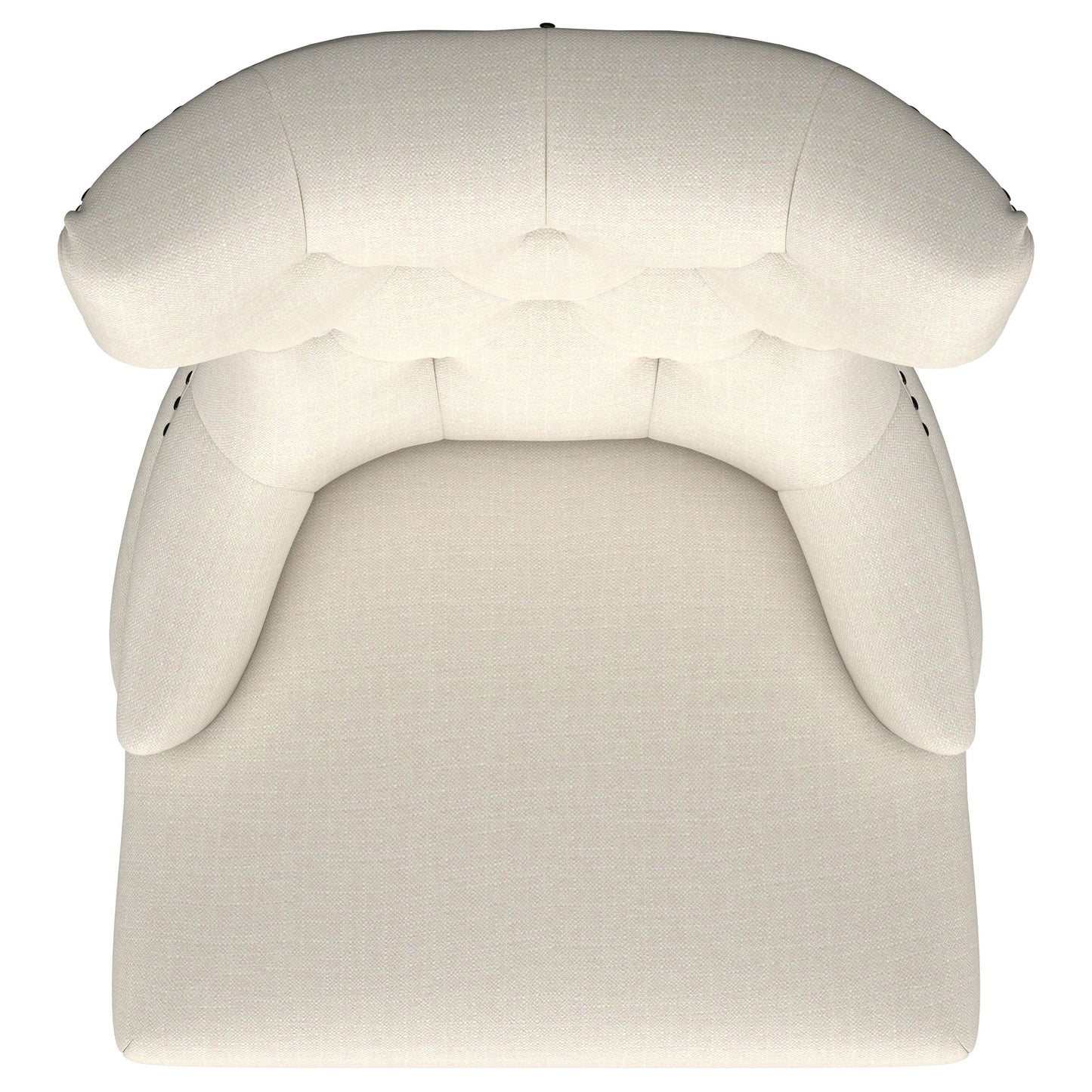 Baney Fabric Upholstered Dining Side Chair Beige and Black