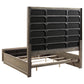 Durango 4-piece California King Bedroom Set Taupe Oak