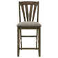 Canfield Counter Height Dining Side Chair Brown (Set of 2)