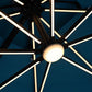 Aurora - 10 Ft Square Umbrella w/ Double Top w/ LED + 37" Large Base