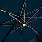 Aurora - 10 Ft Square Umbrella w/ Double Top w/ LED + 37" Large Base