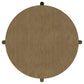 Arini 3-piece Round Coffee and End Table Set Sand Wash