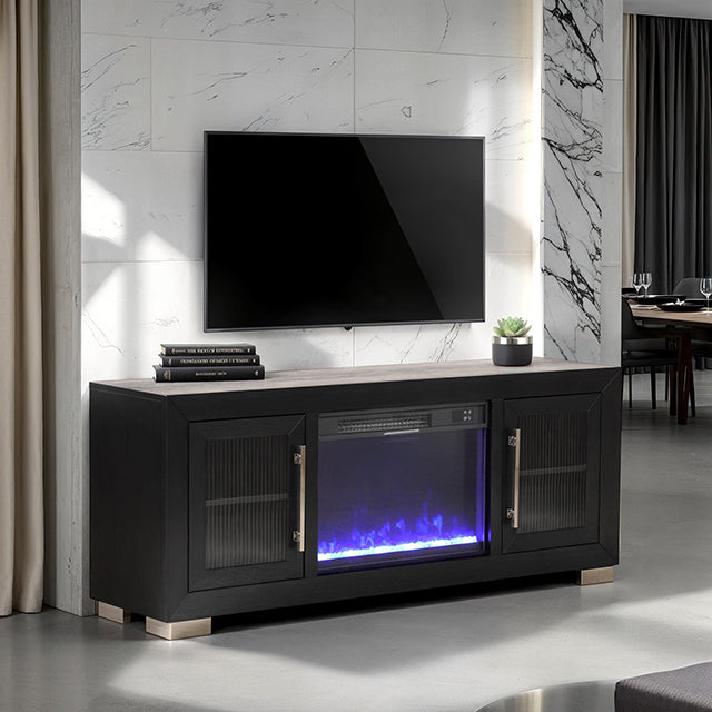 Ashbourne - 60" TV Stand w/ Fire Place