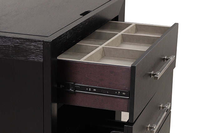 Ashbourne - Bedside Vanity Set w/ Stool