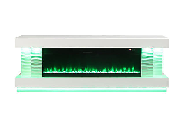 Peseux - 71" TV Stand w/ Electric Fire Place