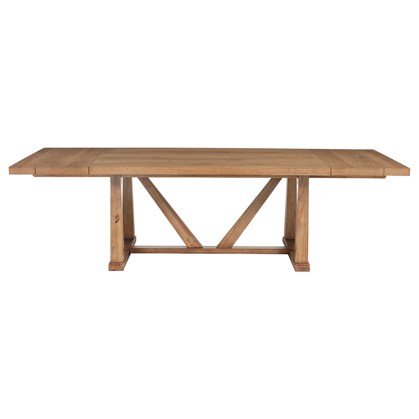 Middleton 10-piece Extension Leaf Dining Set Natural Brown