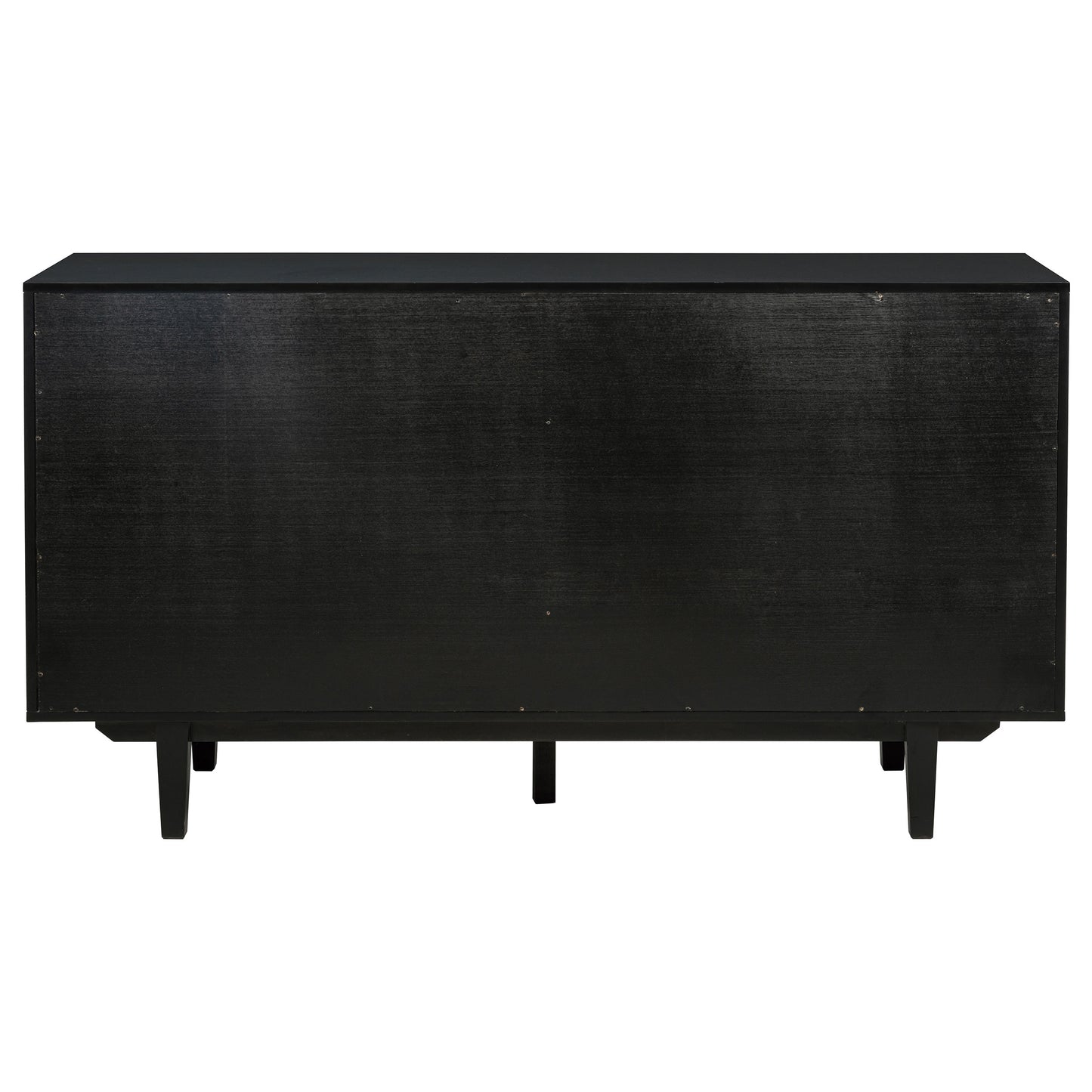 Middleton 4-door Sideboard Server with Dual Drawers Black