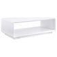 Paseo 3-piece Coffee and End Table Set White High Gloss