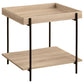Fallon 3-piece Rectangular Coffee and End Table Set Natural