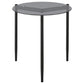 Rosalie 2-piece Round Coffee and End Table Set Grey