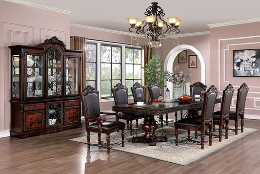 Picardy - 9 Pc Dining Table Set