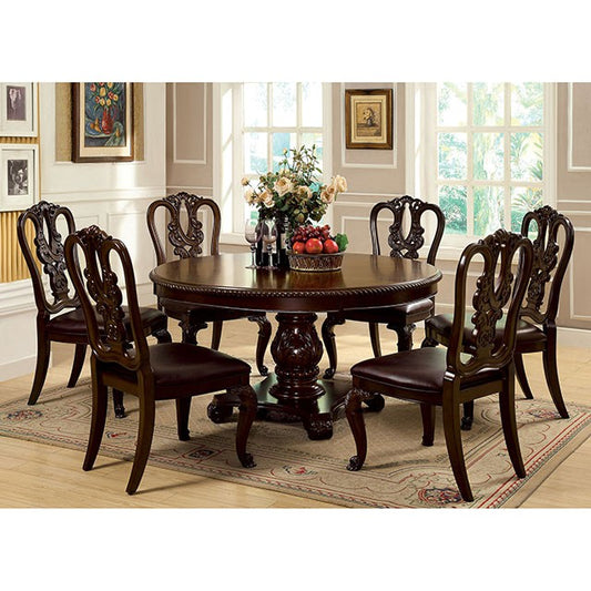 Bellagio - 5 Pc Dining Table Set (Leatherette Chairs)