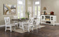 Auletta - 7 Pc Dining Table Set