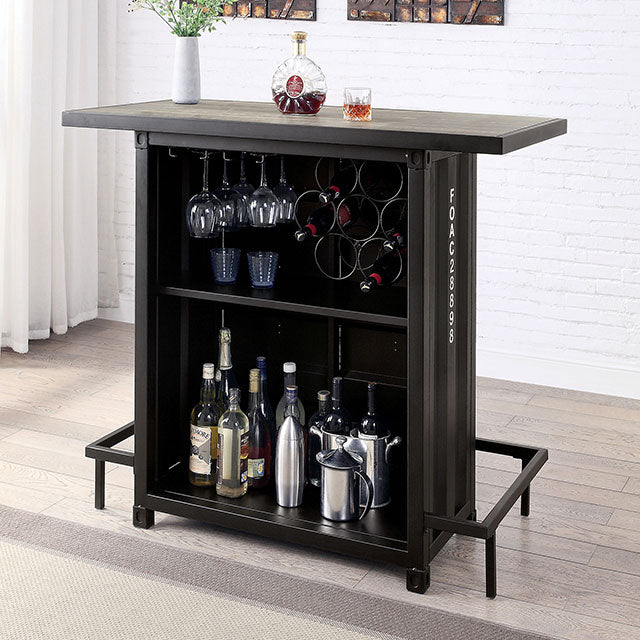 Dicarda - 3 Pc Bar Table Set