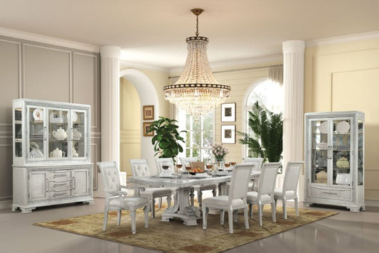 Stella Mia - 9 Pc Dining Table Set