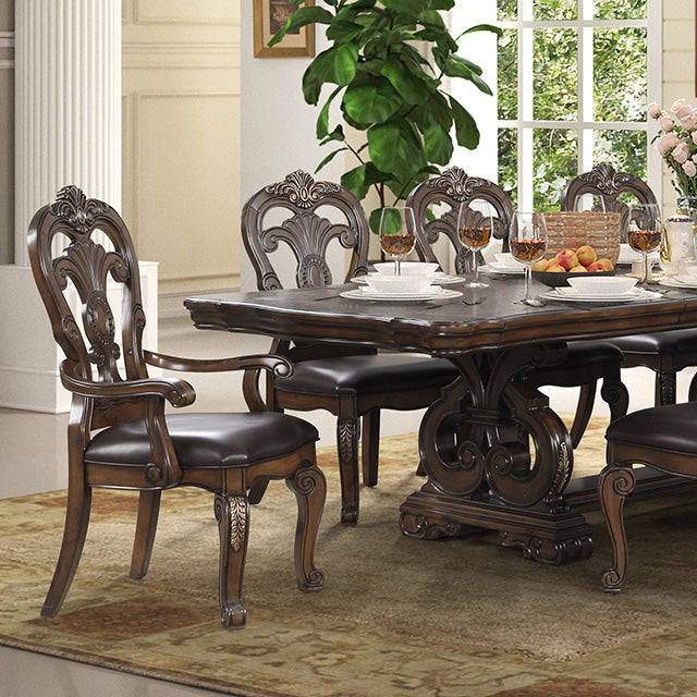 Leovanni - 7 Pc Dining Table Set