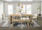 Edenbridge - 6 Pc Dining Table Set w/ Bench
