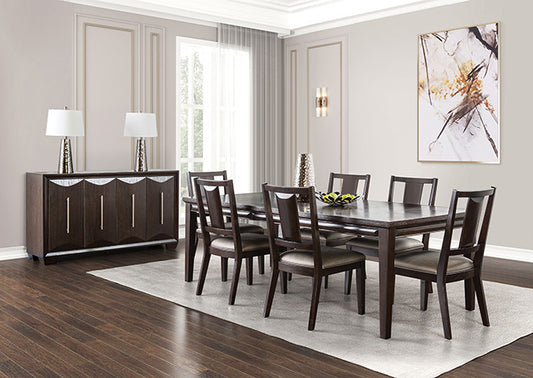 Hinwitz - 7 Pc Dining Table Set
