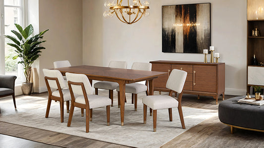 Hepburne - 7 Pc Dining Table Set