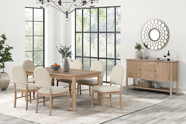 Rheinfall - 7 Pc Dining Table Set