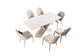 Lenvik - 7 Pc Dining Table Set