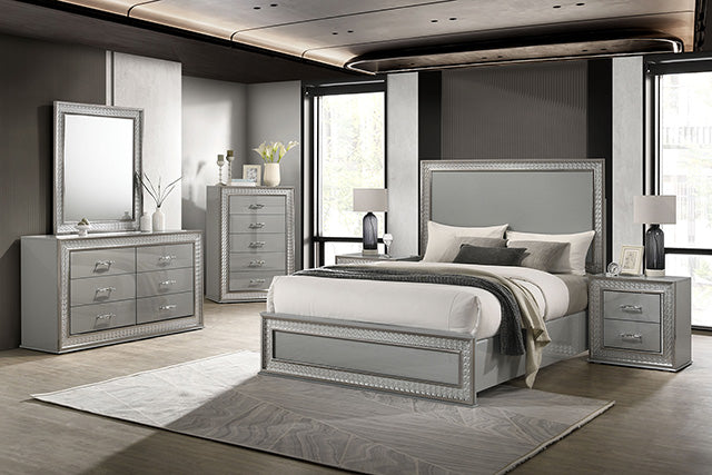 Cassiopeia - 4 Pc Queen Bedroom Set
