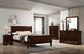 Louis Philippe - 4 Pc Queen Bedroom Set