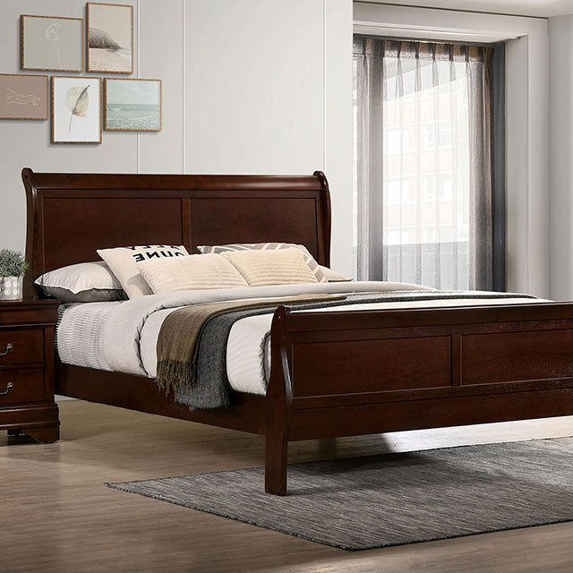 Louis Philippe - 4 Pc Queen Bedroom Set