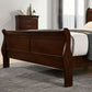 Louis Philippe - 4 Pc Queen Bedroom Set
