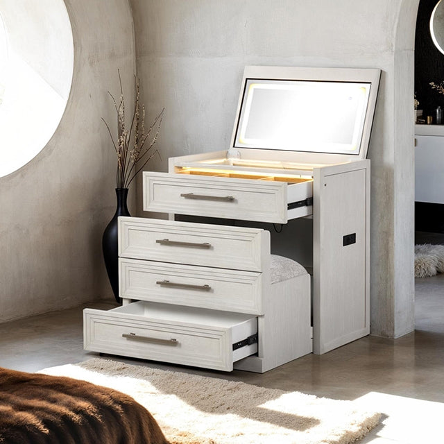 Ashburton - Bedside Vanity Set w/ Stool